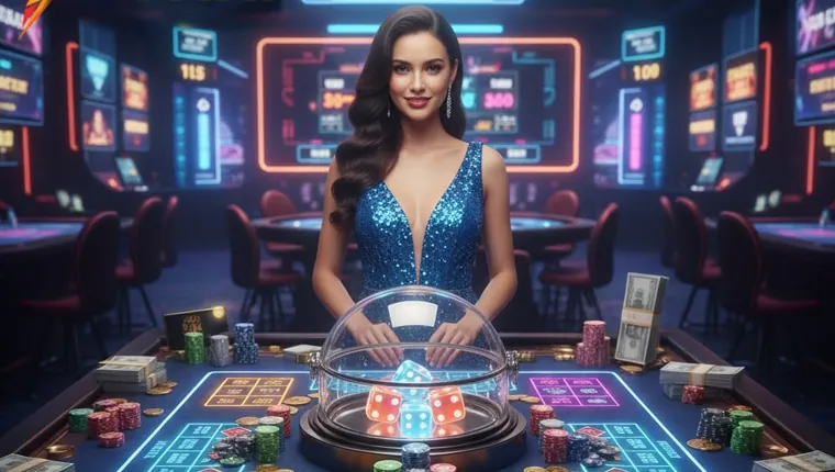 AI-powered interface showing personalized game recommendations for a spinplus user